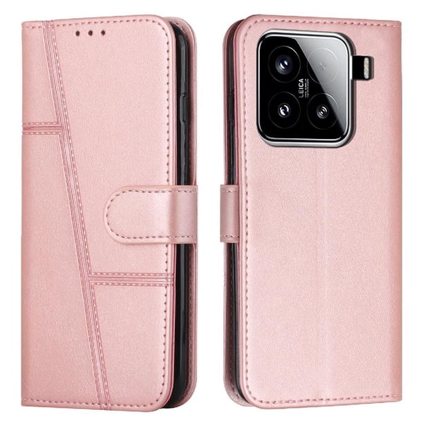 Funda Flip para FOXDOCK Xiaomi 15 – Carcasa delgada y resistente a impactos con soporte para uso diario y profesional
