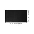 thumbnail image 2 of GARVALON Garage Floor Mat Black Rubber Backing Oil Absorption For Vehicles 1Pcs, 2 of 8