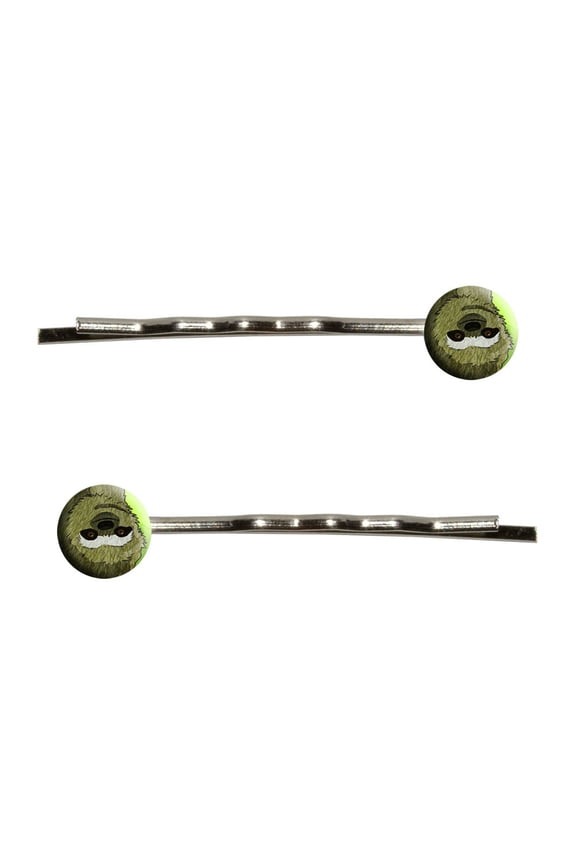 Sloth Watercolor Bobby Pin Hair Clips