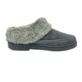 thumbnail image 4 of Clarks Women's Faux Fur Clog Indoor and Outdoor Slipper (Grey, 8 M US), 4 of 4