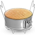 thumbnail image 4 of YOPTOP With handles Compatible with Instant Pot Accessories 6 Qt 8 Quart  Pressure Cooker Trivet Wire Steam Rack  Great for Lifting out Whatever Delicious Meats & Veggies You Cook,none,none, 4 of 7