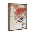 thumbnail image 3 of Stupell Industries Koolmees op Paulownia Tak Ohara Koson Classic Bird Painting Painting Luster Gray Floating Framed Canvas Print Wall Art, Design by one1000paintings, 3 of 6