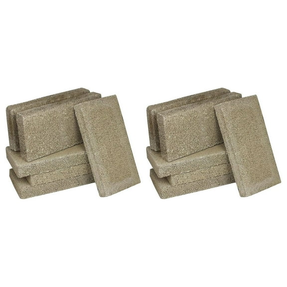 Company FireBrick 4.5 x 9 x 1.25 Inch Wood Stove Ceramic Fire Bricks (12 Bricks)