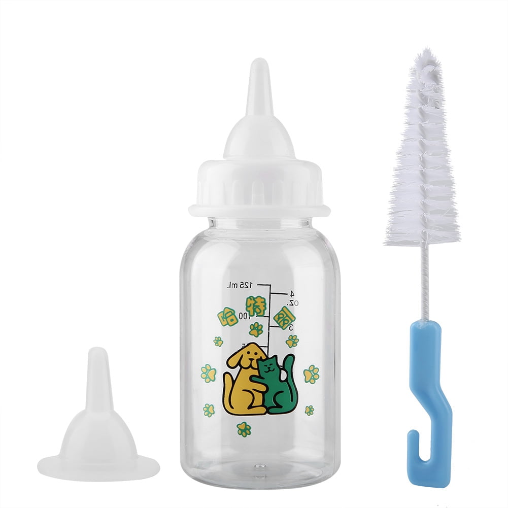 small nipple feeding bottle