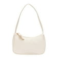 thumbnail image 1 of Simple Elegant Women Small Shoulder Bag Pure Color Sling Handbags (Beige), 1 of 8