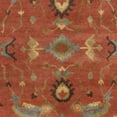 thumbnail image 4 of Hauteloom Frederica Wool Living Room, Bedroom Area Rug - Traditional - Rust, Sky Blue, Olive - 2' x 3', 4 of 7