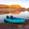 thumbnail image 6 of Lifetime Envoy 10.5 ft Sit-On-Top Tandem Kayak with Paddles, Aurora Fusion (91332), 6 of 39