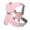Pink, variant on Exclusivo Mezcla Comfort Control Dog Harness with Leash and Poop Bags, No Pull X-Frame Adjustable Pet Harness for Small and Medium Dogs, Pink, S