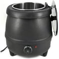 thumbnail image 4 of FETCOI 10L Soup Kettle, 400W PP Shell Commercial Electric Soup Warmer 110V Black Countertop Food Kettle Warmer Restaurant Stainless Steel Pot for Home & Commercial, 4 of 9