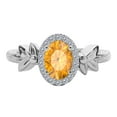 thumbnail image 4 of AoneJewelry 1.40 Carat Diamond Gemstone Ring In 10K Solid Rose, White & Yellow Gold, 4 of 5