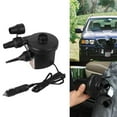 thumbnail image 1 of Electric Air Pump DC12V Home Inflate Deflate Pumps Inflator Electropump For Air Mattress Air Bed Inflate Toy with 3 Nozzles, 1 of 12