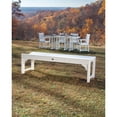 thumbnail image 5 of POLYWOOD&reg; Traditional Recycled Plastic Backless Garden Bench, 5 of 7