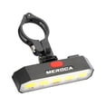 thumbnail image 2 of Luz trasera COB Naiovety carga USB recargable bicicleta de montaña 100lm control remoto negro, 2 of 6