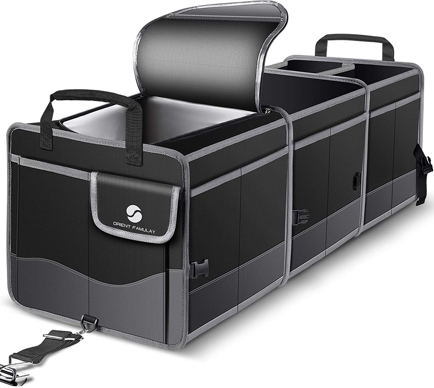 Orient Famulay Collapsible Trunk Organizer, Black photo 1