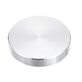 thumbnail image 1 of Unique Bargains M8 Thread 40mm Diameter Round Shape Aluminum Disc Hardware 1pack Aluminum Circle Disc Glass Top Adapter for Glass Table, 1 of 5