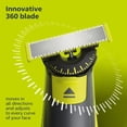 thumbnail image 3 of 3-pack Rakblad 360 Rakblad Kompatibla med Philips Oneblade Ersättningsblad One Blade Pro-blad Med 360° Rotation Hög Kvalitet, 3 of 5