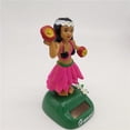 thumbnail image 5 of RV Coche móvil de bailarina hawaiana de 4 piezas, coche de juguete solar, muñeca oscilante Ha, 5 of 5
