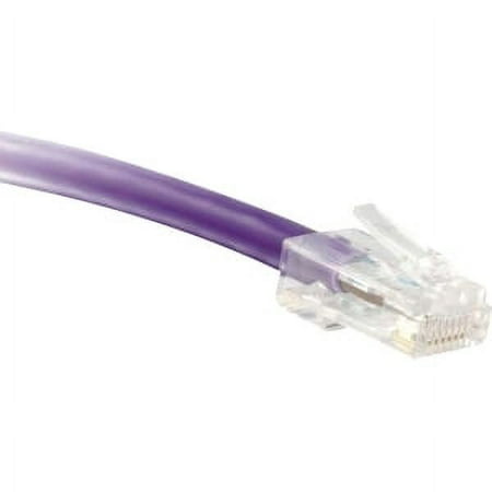 UPC: 0849171007940 | OEM PN C5E-PR-NB-3 3FT CAT5 PURPLE 350MHZ W/OBOOTS