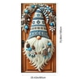 thumbnail image 3 of Christmas Door Cover Decoration Merry Christmas Gnome Door Hanging Banner Backdrop Red Hat Door Cover Winter Xmas New Year Decor, 35.43x70.86in, 3 of 6