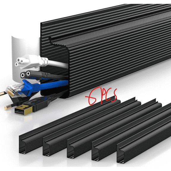 1pc Cable Management Box for Gaming Desktops - A Cable Hub to Hide Cables