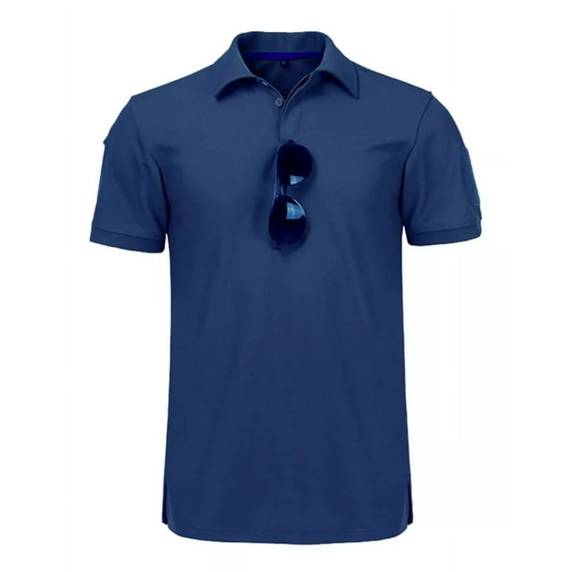 Playera Polo Hombre Manga Corta Militar Táctica