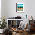 thumbnail image 4 of Art.com Horses on the Beach Art Print by Jane Slivka, Brown Frame Wall Art, 23" x 29", 4 of 5