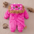 thumbnail image 7 of MEZZALL Boys Girls Jumpsuit Long Sleeve Cartoon Hood Romper Clothes Zip Up Onesie One-Pieces, 7 of 7