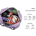 thumbnail image 6 of Home Textile Storage Expandable Luggage Bag With 360° Wheels Extra Large Capacity Wet/Dry Separation Ideal For Business Trips Gym Students Travel, 6 of 8