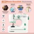 thumbnail image 2 of 12 Stitches Mini Sewing Machine Multifunctional Household Sewing Machine w/Extension Table US, 2 of 10