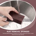 thumbnail image 4 of Shisuyan Sand Paper Sponges For Dishes Brown 10Pcs 3.9X2.8X1In, 4 of 8