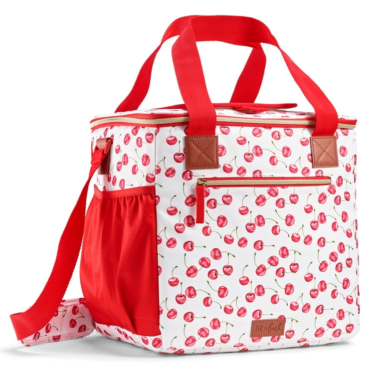 Fit & Fresh, 24-Can Soft Sided Insulated Cooler Bag, Leak Proof