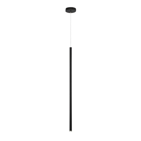 34166-048 Eurofase Lighting Navada - 3W 1 LED Large Pendant - 1 Inches Wide by 36 Inches High-Black Finish    -Traditional Installation