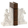 thumbnail image 2 of Benzara 59722 Striking Ceramic Silver Bookend, 2 of 5