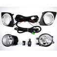 thumbnail image 2 of OTTULUR For 2009-2012 Toyota Rav4 Bumper Chrome Fog Lights W/bulb+harness+switch, 2 of 7