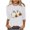 DT-White, variant on DailyTrove Women's Halloween Long - Sleeve Top, Ghost & Pumpkin Print, Casual Fit, Soft Fabric, Halloween Parties & Daily Casual