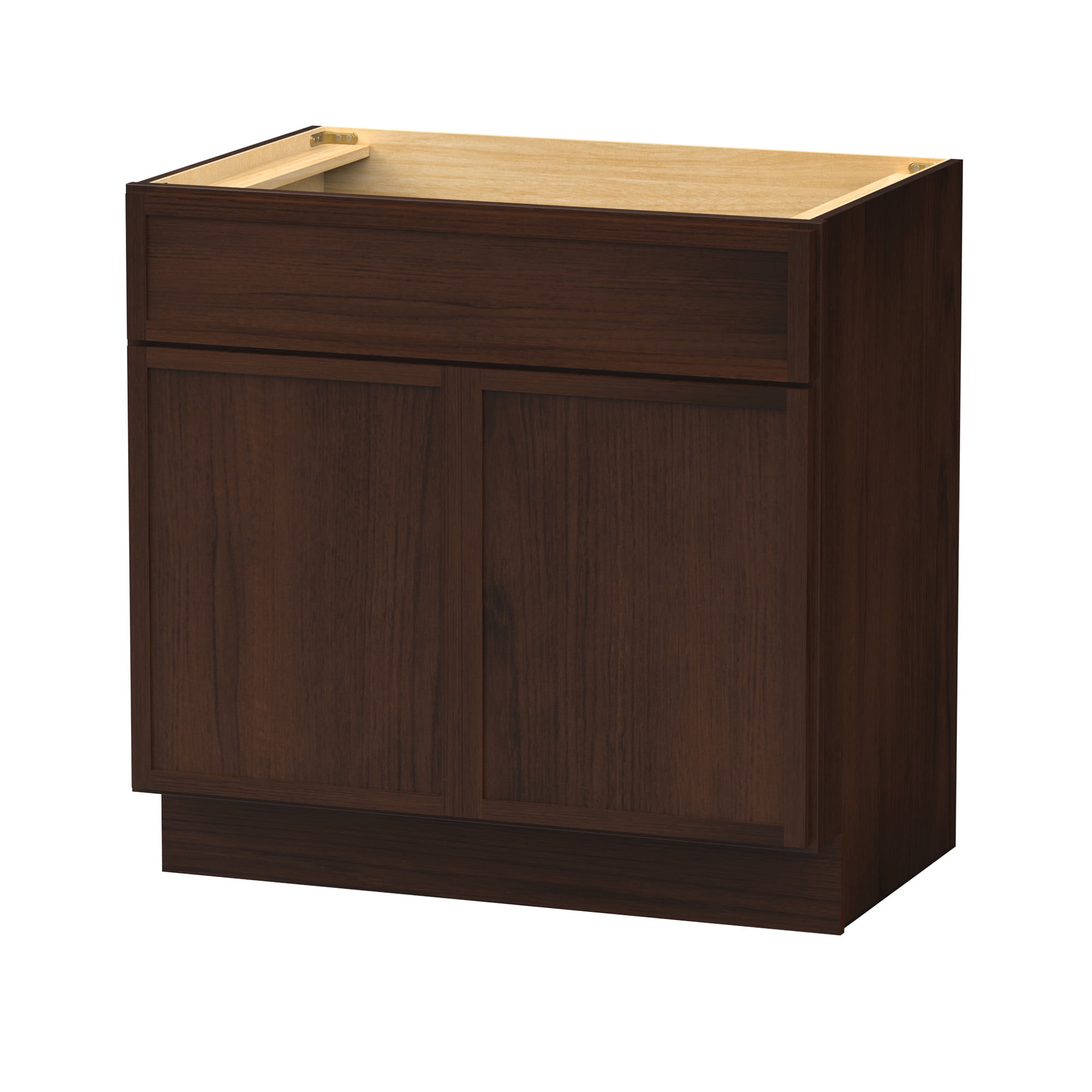 Vanity Art 39" W Birch Plywood Freestanding Single Base Storage Cabinet with Soft Close Doors