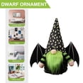 thumbnail image 1 of Muñecos de gnomo de murciélago verde de Halloween, artesanías hechas a mano, decoración de ambiente festivo (hombre), 1 of 8