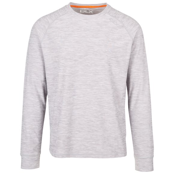 DLX Mens Long Sleeve Tshirt Activewear Gym Top Raglan Sleeve Callum