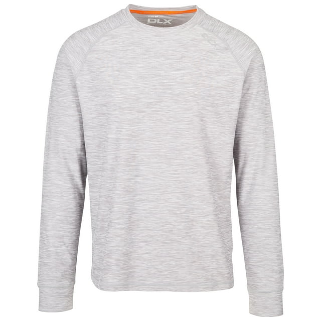 DLX T-Shirt à Manches Longues pour Hommes Vêtements de Sport Haut de Gym Manches Raglan Callum