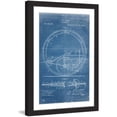 thumbnail image 2 of "Monocycle 1894 Blueprint" Framed Painting Art Print, 12" x 1.5", 2 of 4