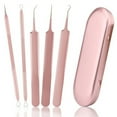 thumbnail image 1 of 5PCS Blackhead Remover Kit Stainless Steel Acne Removal Pimple Remover Set, 1 of 10