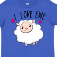 thumbnail image 4 of Inktastic I Love Ewe- cute sheep Boys or Girls Toddler T-Shirt, 4 of 5