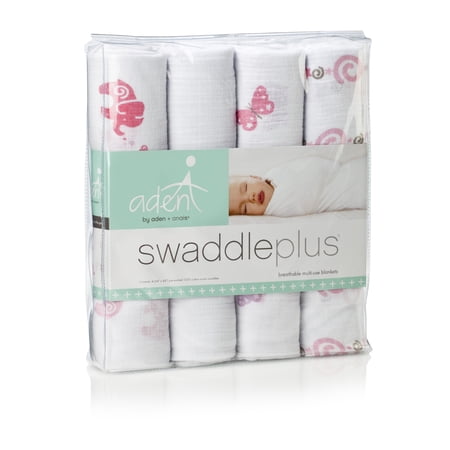 aden by aden by aden by aden + anais swaddleplus - girls n' swirls
