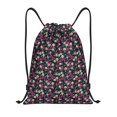 thumbnail image 1 of Saiise Daisies Flowers Pattern Sports Drawstring Backpack - String Swim Gym Bag with Wet Proof Pocket for Women&Men-Medium, 1 of 6