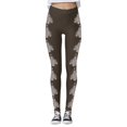 thumbnail image 4 of WILLBEST Leggings de Yoga para Mujer, Cintura Alta, Suaves, Elásticos, Cómodos, con Estampado Navideño Y Diseño de Bloques de Color 1949 Chica, 4 of 4
