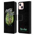 thumbnail image 1 of Head Case Designs Officially Licensed Rick And Morty Season 5 Graphics Portal Boyz Leather Book Wallet Case Cover Compatible with Apple iPhone 13, 1 of 6