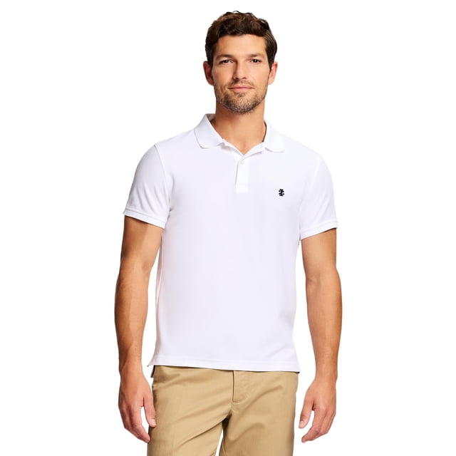 Camisa Polo Izod Advantage Performance Ajustada - Blanca (S)