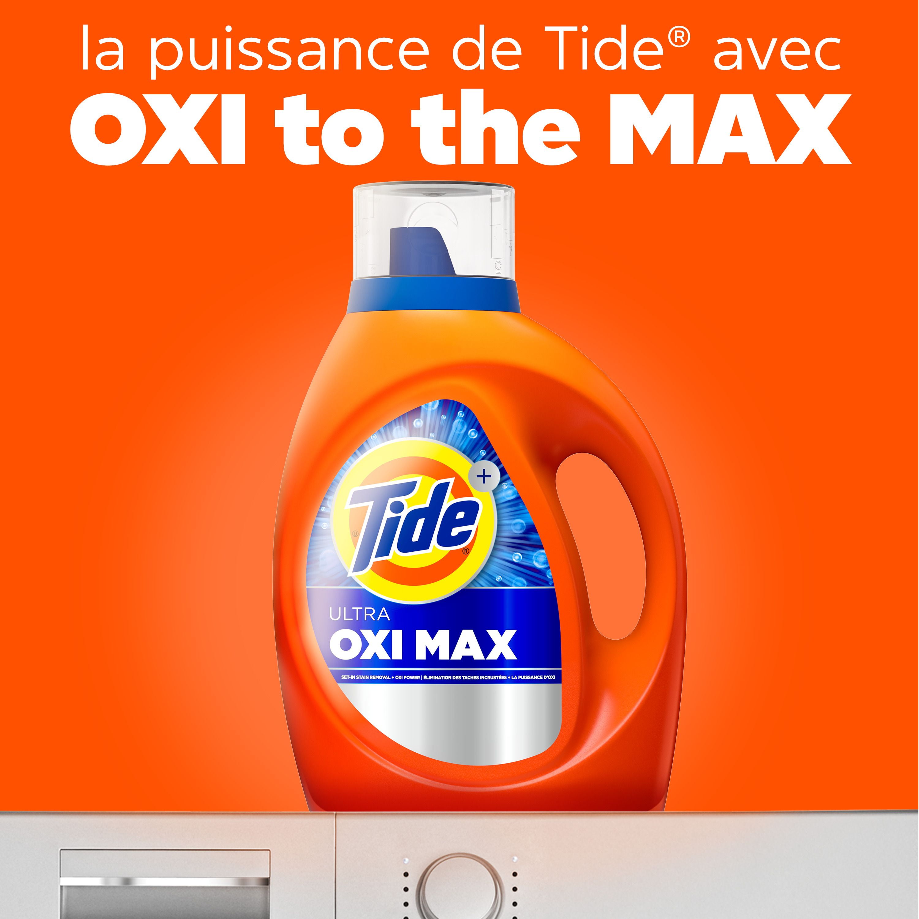 Tide Ultra Oxi Max Liquid Laundry Detergent, 65 Loads