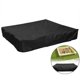 thumbnail image 3 of Blue200CMx200CMSquare Protección a prueba de polvo Sandbox Cover Impermeable Sandpit Pool Cover con, 3 of 5