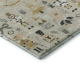 thumbnail image 3 of Addison Rugs Mayfield Premium Machine Washable Transitional Holiday Beige Rectangle Rug, 8' x 10', 3 of 7
